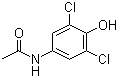 3',5'-二氯-4'-羟基乙酰苯胺分子结构 (CAS 79694-26-1)