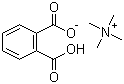 四甲基邻苯二甲酸氢铵分子结构 (CAS 79723-02-7)