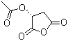 (R)-(+)-2-乙酰氧基丁二酸酐分子结构 (CAS 79814-40-7)