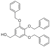3,4,5-三(苄氧基)苄基醇分子结构 (CAS 79831-88-2)