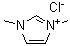 1,3-二甲基咪唑鎓氯化物分子结构 (CAS 79917-88-7)