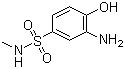 2-Aminophenol-4-Sulfonmethylamide molecular structure (CAS 80-23-9)