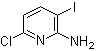 6-氯-3-碘-2-吡啶胺分子结构 (CAS 800402-06-6)