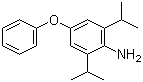 4-苯氧基-2,6-二异丙基苯胺分子结构 (CAS 80058-85-1)
