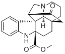去甲氧羰基蕊木碱甲酯分子结构 (CAS 80151-89-9)