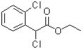 alpha,2-二氯苯乙酸乙酯分子结构 (CAS 80173-43-9)