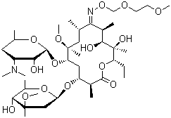 罗红霉素分子结构 (CAS 80214-83-1)