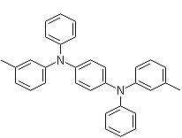 N,N'-二苯基-N,N'-二(3-甲基苯基)-1,4-苯二胺分子结构 (CAS 80223-29-6)