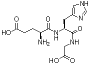 L-alpha-谷氨酰-L-组氨酰甘氨酸分子结构 (CAS 80251-23-6)