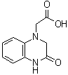 1-羧甲基-1,2,3,4-四氢喹喔啉-3-酮分子结构 (CAS 80310-02-7)