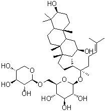 绞股蓝皂甙 M分子结构 (CAS 80325-22-0)