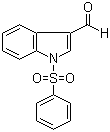 1-苯磺酰基-1H-吲哚-3-甲醛分子结构 (CAS 80360-20-9)