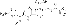 头孢噻呋分子结构 (CAS 80370-57-6)