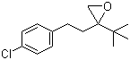 2-[2-(4-氯苯基)乙基]-2-(1,1-二甲基乙基)-环氧乙烷分子结构 (CAS 80443-63-6)