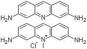 吖啶黄分子结构 (CAS 8048-52-0)