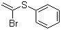 [(1-溴乙烯基)硫基]苯分子结构 (CAS 80485-53-6)
