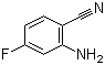 2-氨基-4-氟苯腈分子结构 (CAS 80517-22-2)