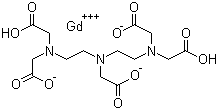 钆喷酸分子结构 (CAS 80529-93-7)