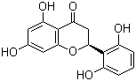5,7,2',6'-四羟基黄烷酮分子结构 (CAS 80604-16-6)