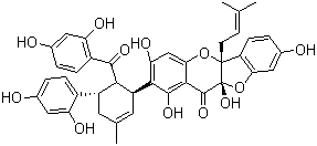 桑根酮 C分子结构 (CAS 80651-76-9)