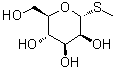 Methyl 1-thio-alpha-D-mannopyranoside molecular structure (CAS 80734-76-5)