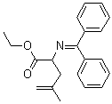 2-[(二苯基亚甲基)氨基]-4-甲基-4-戊烯酸乙酯分子结构 (CAS 80741-44-2)