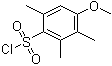 4-甲氧基-2,3,6-三甲基苯磺酰氯分子结构 (CAS 80745-07-9)