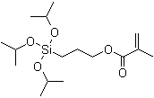 2-Methyl-2-propenoic acid 3-[tris(1-methylethoxy)silyl]propyl ester molecular structure (CAS 80750-05-6)