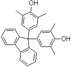 9,9-双(4-羟基-3,5-二甲基苯基)芴分子结构 (CAS 80850-00-6)