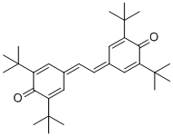 4,4'-(1,2-乙二亚基)双(2,6-双(1,1-二甲基乙基)-2,5-环己二烯-1-酮)分子结构 (CAS 809-73-4)