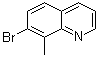 7-溴-8-甲基喹啉分子结构 (CAS 809248-61-1)