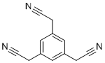 结构式 CAS# 80935-59-7, 2,2',2''-(苯-1,3,5-三基)三乙腈