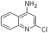 2-Chloro-4-quinolinamine molecular structure (CAS 80947-25-7)