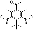 酮麝香分子结构 (CAS 81-14-1)