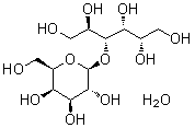 乳糖醇一水合物分子结构 (CAS 81025-04-9)