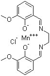 乙基双亚氨基甲基愈创木酚锰氯化物分子结构 (CAS 81065-76-1)