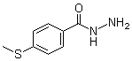4-甲硫基苯甲酰肼分子结构 (CAS 81104-42-9)