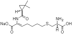 西司他丁钠分子结构 (CAS 81129-83-1)