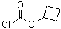 氯甲酸环丁酯分子结构 (CAS 81228-87-7)