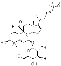 苦瓜苷 K分子结构 (CAS 81348-84-7)
