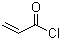丙烯酰氯分子结构 (CAS 814-68-6)