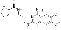 阿夫唑嗪分子结构 (CAS 81403-80-7)