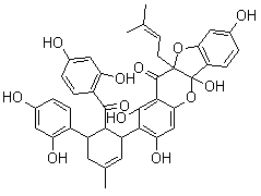 桑根酮 D分子结构 (CAS 81422-93-7)