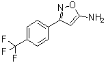 3-[4-(三氟甲基)苯基]-5-异恶唑胺分子结构 (CAS 81465-84-1)