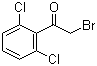 2-溴-2',6'-二氯苯乙酮分子结构 (CAS 81547-72-0)