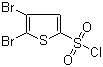 4,5-二溴噻吩-2-磺酰氯分子结构 (CAS 81606-31-7)