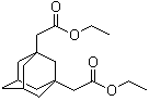 金刚烷-1,3-二乙酸二乙酯分子结构 (CAS 81657-07-0)