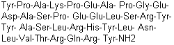 结构式 CAS# 81858-94-8, Peptide YY