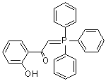 1-(2-羟基苯基)-2-(三苯基膦亚基)乙酮分子结构 (CAS 81995-11-1)