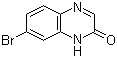7-溴-2(1H)-喹喔啉酮分子结构 (CAS 82031-32-1)